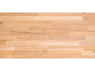 Hobby Leimholz Buche 27x2500x600mm Bauplatte, keilgezinkte Lamelle, roh