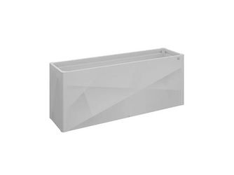 HochBeet 2 x 0,5 X-Design silber- metallic 2010x530x770mm