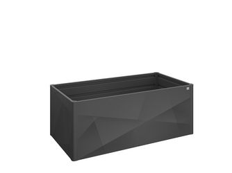 HochBeet 2 x 1 X-Design dunkelgrau- metallic 2010x1020x770mm