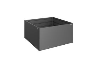 HochBeet Gr. 1,5x1,5 dunkelgrau- metallic 1520x1520x770mm