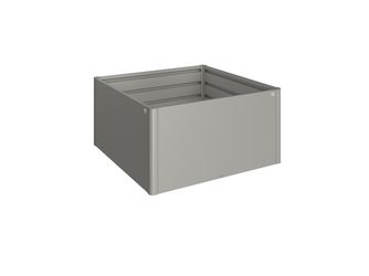 HochBeet Gr. 1,5x1,5 quarzgrau- metallic 1520x1520x770mm