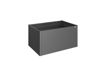 HochBeet Gr. 1,5x1 dunkelgrau- metallic 1520x1020x770mm