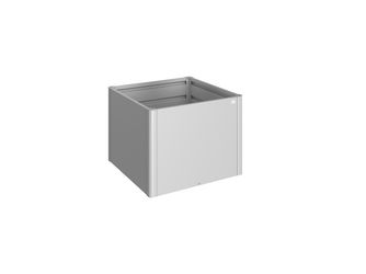 HochBeet Gr. 1x1 silber- metallic 1020x1020x770mm