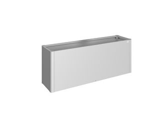 HochBeet Gr. 2x0,5 silber- metallic 2010x530x770mm