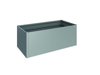 HochBeet Gr. 2x1 quarzgrau- metallic 2010x1020x770mm