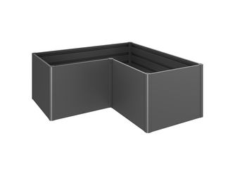 HochBeet Gr. L2x1 dunkelgrau- metallic 2010x2010x770mm