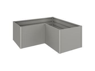 HochBeet Gr. L2x1 quarzgrau- metallic 2010x2010x770mm