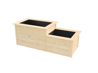 Hochbeet 205x79 21mm, Stufe