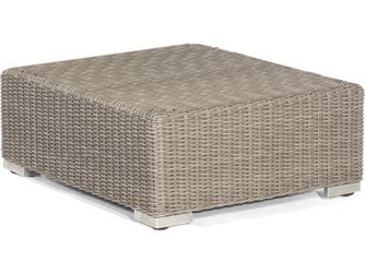Hocker Residence PE-Kunststoffgefl Stone-Grey Aluminiumgestell 1 Sitzer