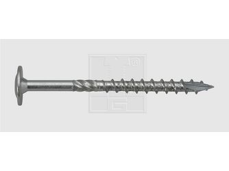 Holzbauschraube mit Tellerkopf 8x180, vz Holzbauschraube mit Tellerkopf 8x180, vz