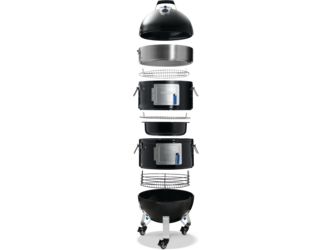Holzkohlegrill Apollo® 22, 3 in 1 Smoker, Ø57cm