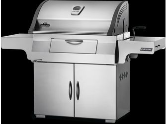 Holzkohlegrill PRO605 Holzkohlegrill, Edelstahl