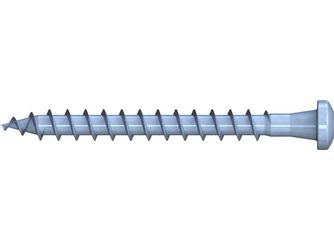 Holzverbinderschraube Pan Head TX 20 VG SPI-Spitze Stahl blau verzinkt gleitbeschichtet Holzverbinderschraube Pan Head TX 20 VG SPI-Spitze Stahl blau verzinkt gleitbeschichtet