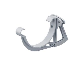 INEFA Stirnbrett-Rinnenhalter NW100 GRAU justierbar 9-30°