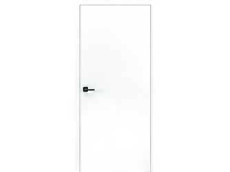 Zimmertür Laminat Weißlack Röhrenspan "Optima"