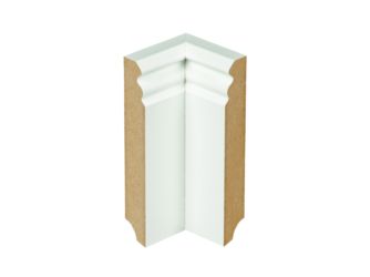 Innenecke SKL-P120 Kristallweiß 225x120x50mm (Inhalt: 1 Ecke)