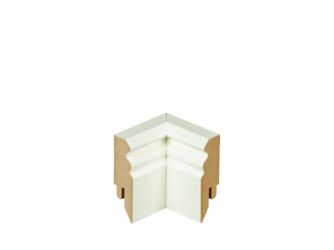 Innenecke SKL-P60 Matt Weiss 200x120x50mm (Inhalt: 1 Ecke)