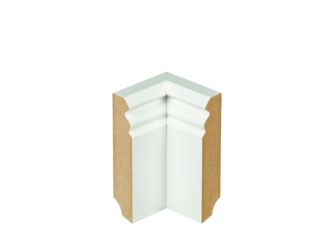 Innenecke SKL-P90 Kristallweiß 225x120x50mm (Inhalt: 1 Ecke)