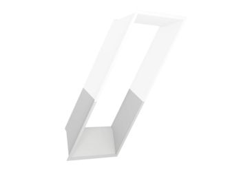 Innenfutter-Zusatzelement Dachschraube 30 cm LLB WK04 2000 für GIU/GIL/GDL, Kunststoff, weiß Innenfutter-Zusatzelement Dachschraube 30 cm LLB WK04 2000 für GIU/GIL/GDL, Kunststoff, weiß