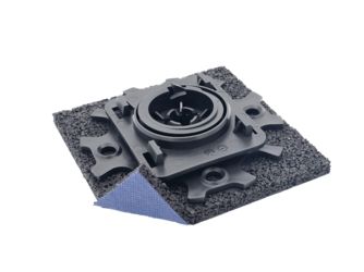 Isopad mit Beschichtung für Terrassenlager MICRO 125x125x8mm, 18 Stück