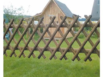 Vorgartenzaun Fichte "Jägerzaun" 60 mm Vorgartenzaun Fichte "Jägerzaun" 60 mm