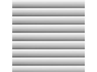 Jalousie manuell PAL MK08 7001SWL weiß, weiße Schiene, Standard