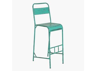 Java Barhocker Eisen türkis Iron 340x350x1100mm