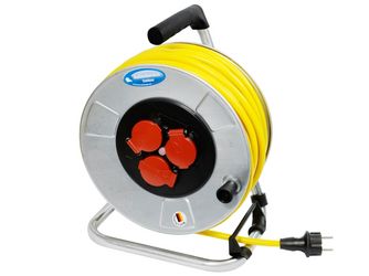 KABELTROMMEL STAHLBLECH 40 M GELB K35-AT