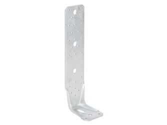 KR-Winkelverbinder, mit Langloch, feuerverzinkt, TxHxB: 285x85x65mm KR-Winkelverbinder, mit Langloch, feuerverzinkt, TxHxB: 285x85x65mm