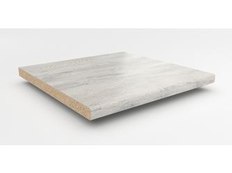 Küchenarbeitsplatte AF 30/133 eins. gerundet 4100x635mm EiV227 Lo provence eiche