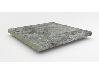 Küchenarbeitsplatte AF 40/133 Hydro beids. gerundet JK583 CE jurakalk grün-grau Küchenarbeitsplatte AF 40/133 Hydro beids. gerundet JK583 CE jurakalk grün-grau
