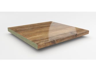 Küchenarbeitsplatte AF 40/133 Hydro beids. gerundet KBV932 SI atacama kirschbaum Küchenarbeitsplatte AF 40/133 Hydro beids. gerundet KBV932 SI atacama kirschbaum