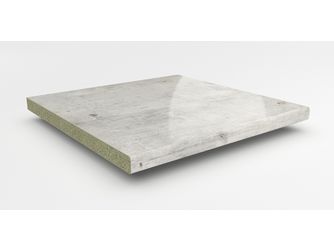 Küchenarbeitsplatte AF 40/133 Hydro einseitig gerundet BN230 SI beton weiß Küchenarbeitsplatte AF 40/133 Hydro einseitig gerundet BN230 SI beton weiß