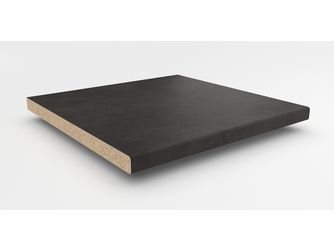 Küchenarbeitsplatte AF 40/133 eins. gerundet 3050x600mm FC410 Pat fine ceramic anthracite Küchenarbeitsplatte AF 40/133 eins. gerundet 3050x600mm FC410 Pat fine ceramic anthracite