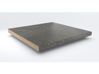 Küchenarbeitsplatte AF 40/133 eins. gerundet 3050x600mm MK421 Pat memphis terrazzo Küchenarbeitsplatte AF 40/133 eins. gerundet 3050x600mm MK421 Pat memphis terrazzo