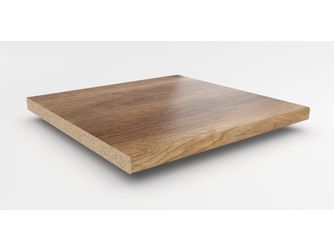 Küchenarbeitsplatte AF 40/133 einseitig gerundet EIV971 LO windeiche honig