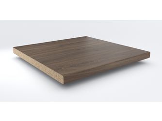 Küchenarbeitsplatte AF 40/133 eins. gerundet 5200x600mm NU731 Sev nussbaum torino