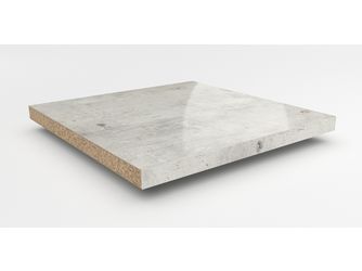 Küchenarbeitsplatte AF PP 38 BN230 Si beton weiß 4100x900x39mm - 823132
