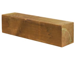 Kantholz gehobelt KD+ braun Kiefer-Kreuzholz