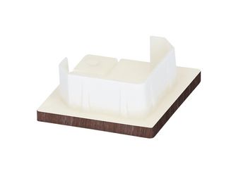 Keralit Abdeckkappe für 2827/2828 Braun eiche