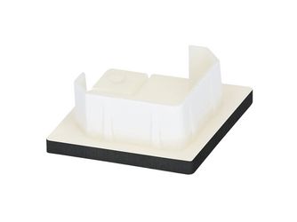 Keralit Abdeckkappe für 2827/2828 Schwarz - Classic (mit Holzmaserung)