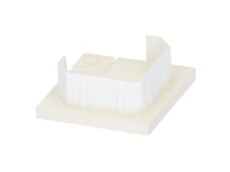 Keralit Abdeckkappe für 2827/2828 Weiss - Classic (mit Holzmaserung)