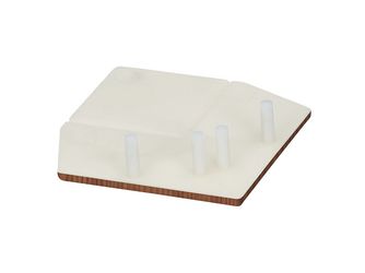 Keralit Abdeckkappe für Außeneckprofil Braun redceder classic