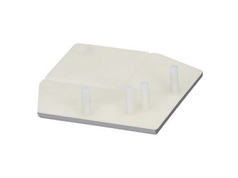 Keralit Abdeckkappe für Außeneckprofil Grau classic