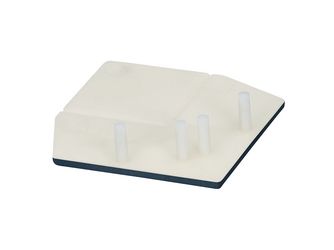 Keralit Abdeckkappe für Außeneckprofil Stahlblau classic