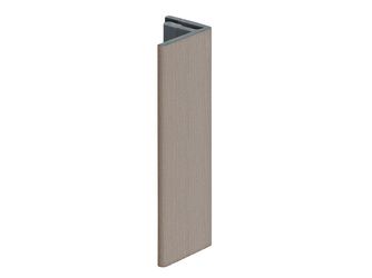 Keralit Abschlussprofil 17mm Ceder gealtert - Classic (mit Holzmaserung) 400cm