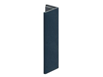 Keralit Abschlussprofil 17mm Stahlblau - Classic (mit Holzmaserung) 400cm