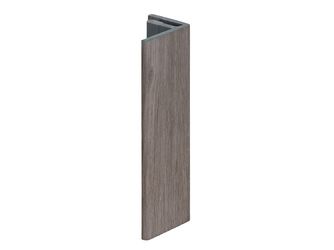 Keralit Abschlussprofil 17mm Taupe Eiche - Modern Eiche (mit Holzstruktur) 400cm