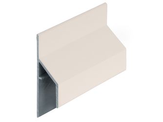 Keralit Anschlussprofil 17mm Crème - Classic (mit Holzmaserung) 600cm