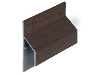 Keralit Anschlussprofil 17mm Dunkel eiche classic 600cm